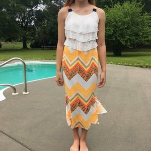 Sequin Hearts Girls Dress